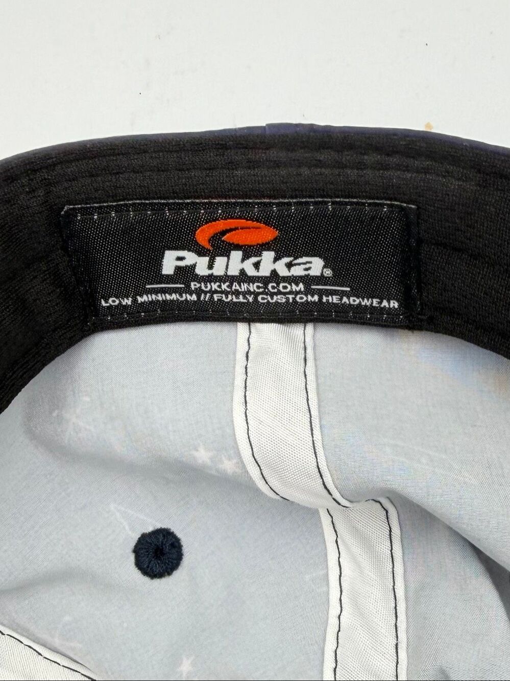 Gaylord Springs Nashville TN Pukka Brand Golf Hat Navy Adjustable Snapback Cap - Picture 8 of 9